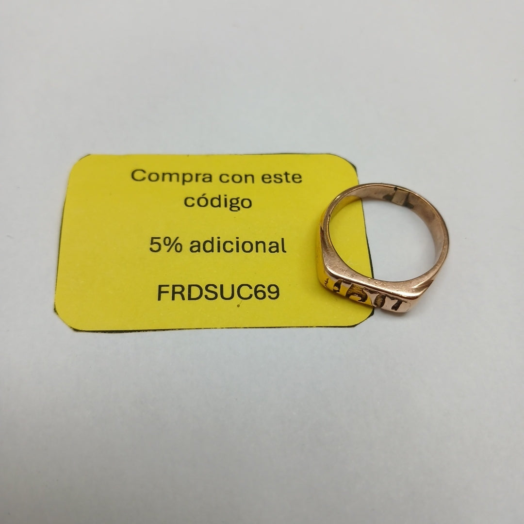 ANILLITO ORO 10 K 5.2 GRMS (SEMINUEVO)