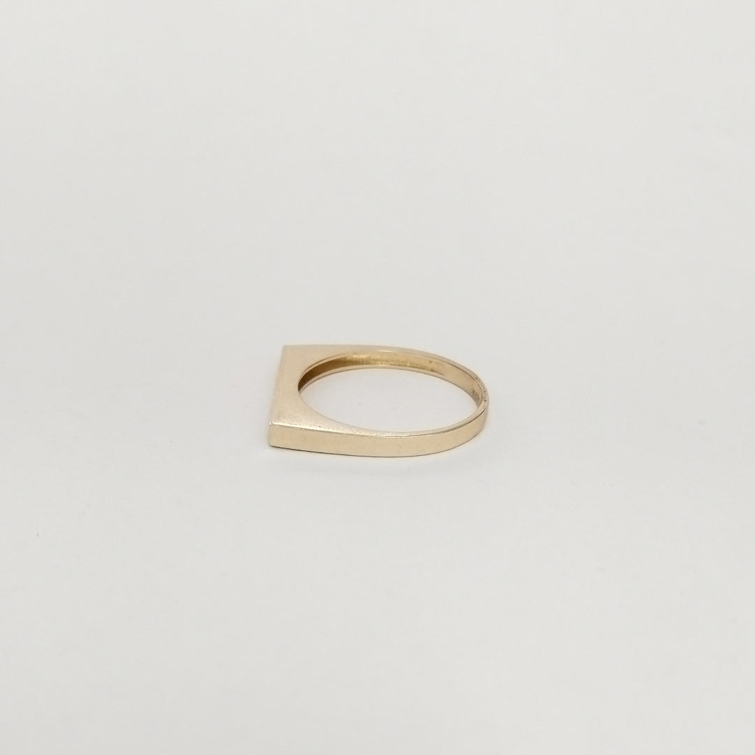 ANILLOS C/CIRCONIA ORO 10K TALLA 7 1.8 GR (NUEVO)