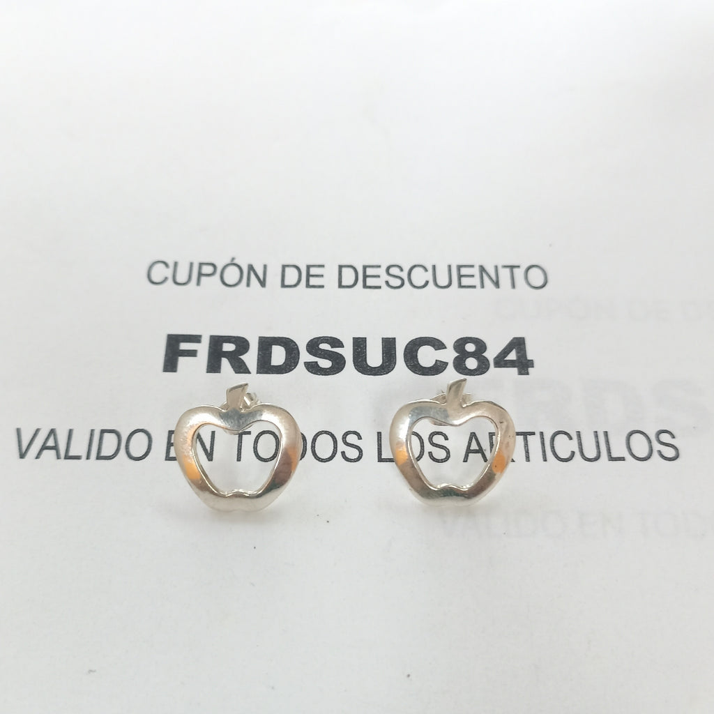 ARETES PAR PLATA 2,90 GRMS (SEMINUEVO)