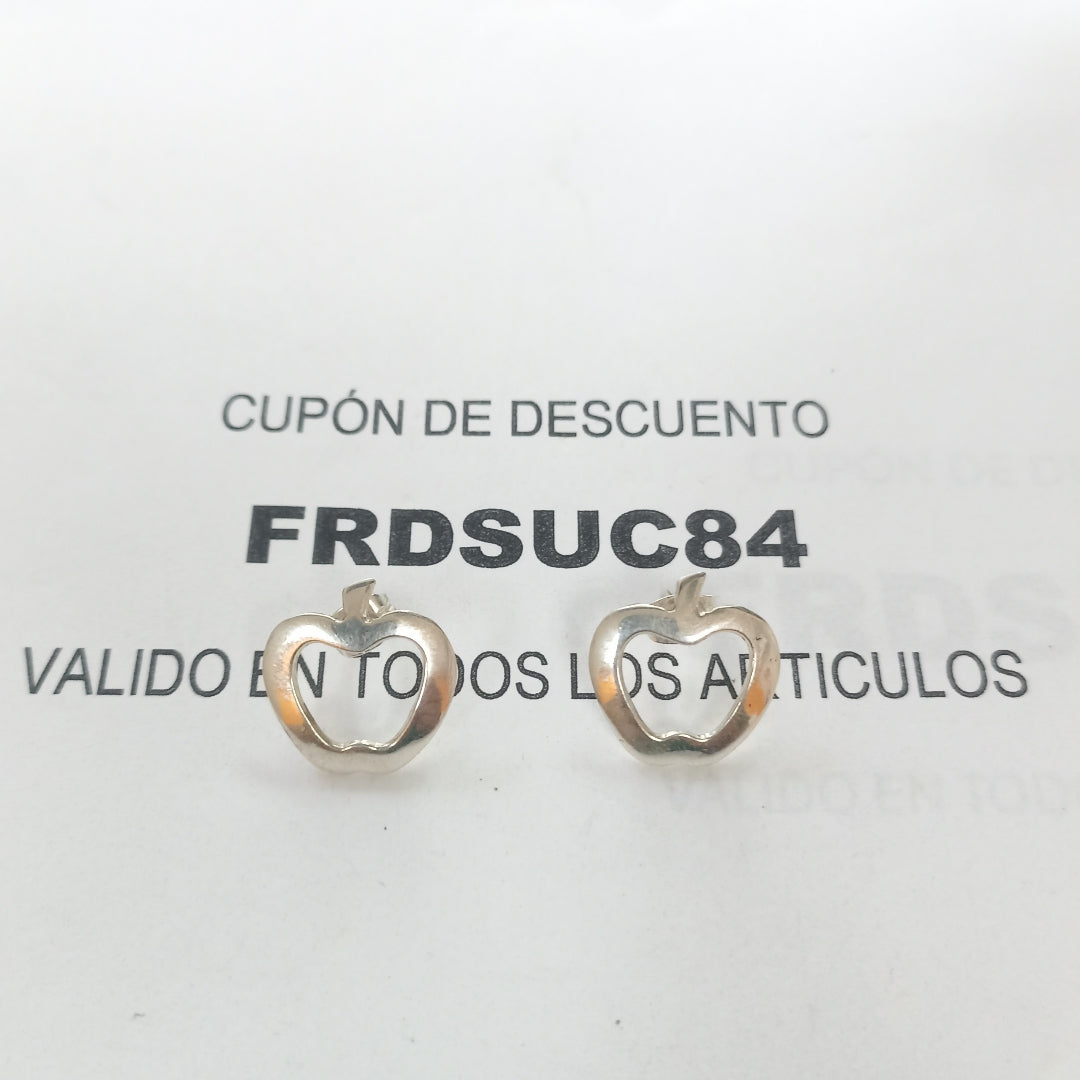 ARETES PAR PLATA 2,90 GRMS (SEMINUEVO)