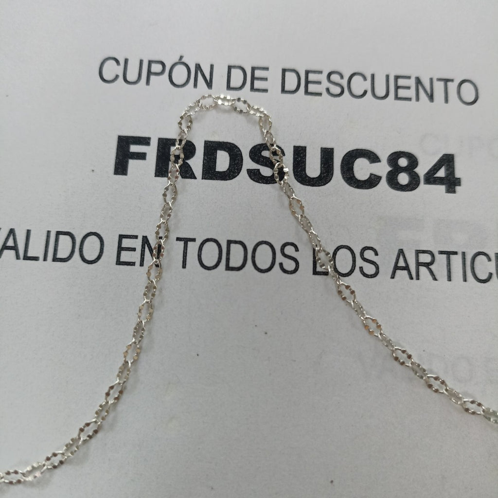 CADENA PLATA 1.6 GRMS (SEMINUEVO)