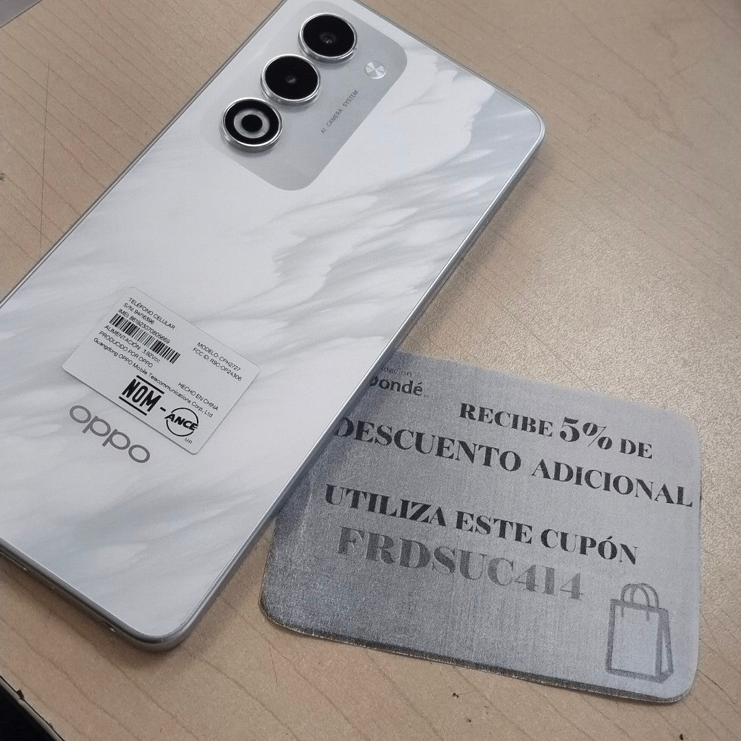 CELULAR OPPO A5 CPH2727 (2025) 256 GB 4 GB RAM (SEMINUEVO)