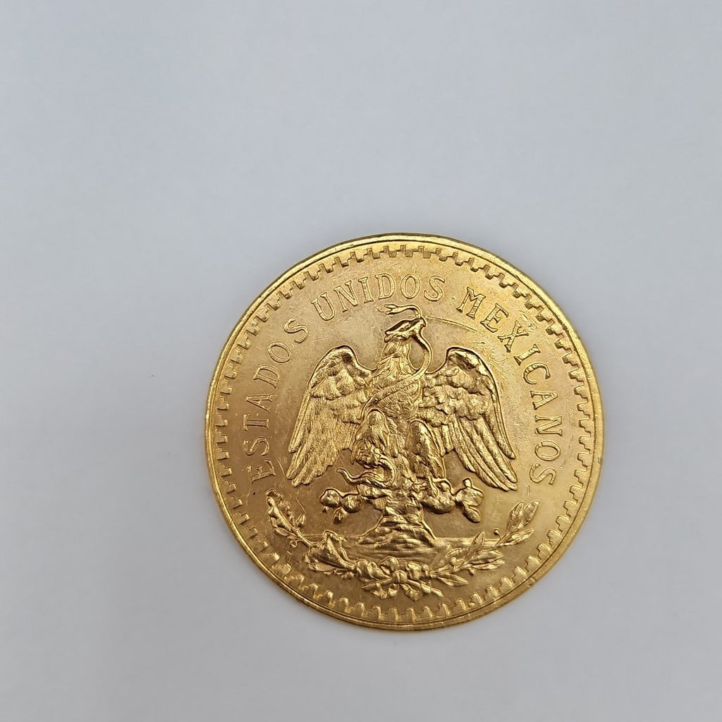 K1 41.6 GRMS 21 K IDENTIFICACIÓN MONEDA NOMINATIVA MATERIALES ORO CAN (SEMINUEVO)