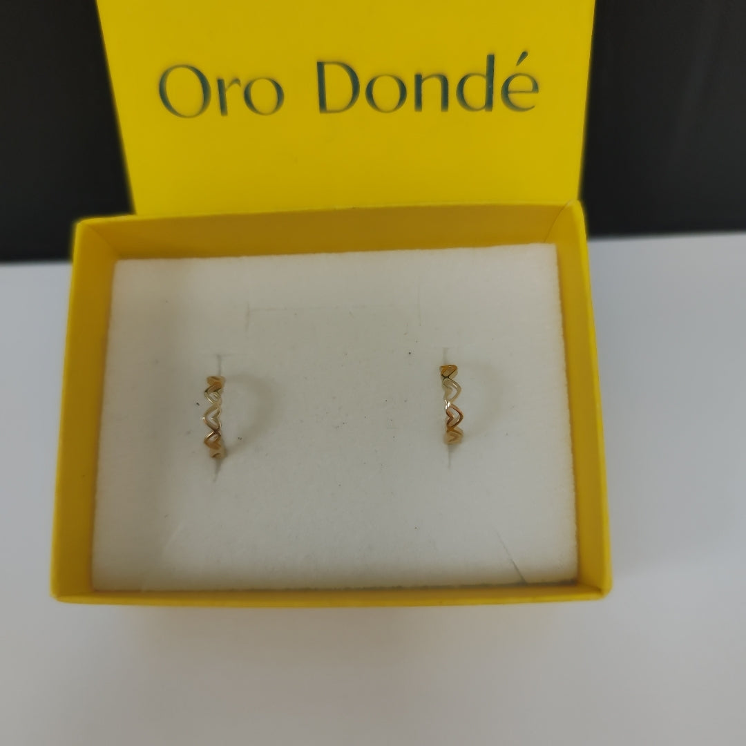 HUGGIES ORO 14K 1.4 (NUEVO)