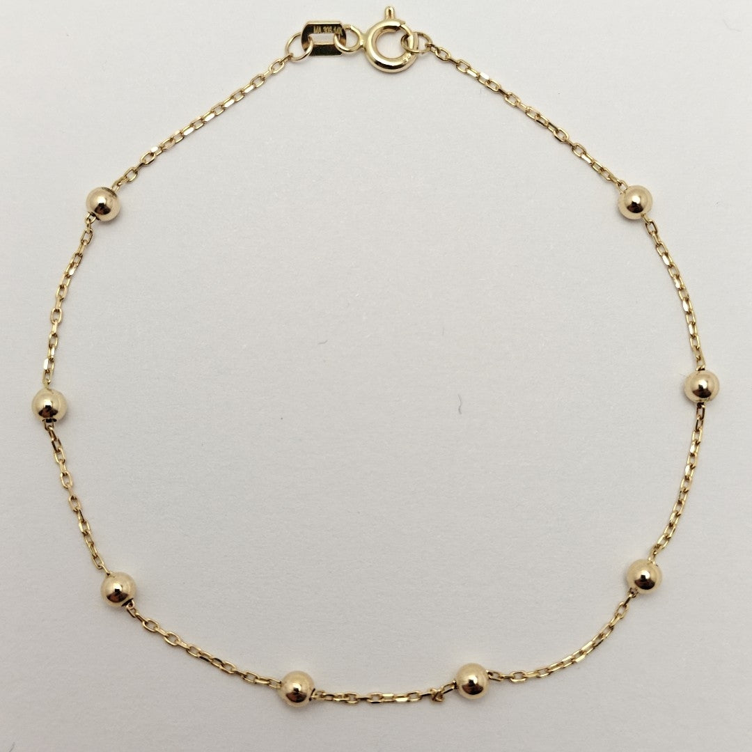 PULSERAS DAMA ORO 14K 0.8 (NUEVO)