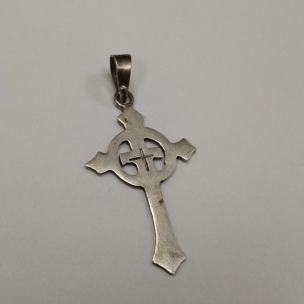 CRUZ,DIJE PLATA 0,90 GRMS (SEMINUEVO)