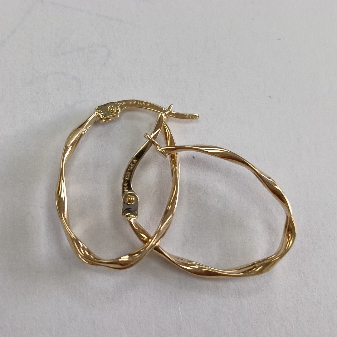 ARRACADAS ORO 14K 1.4 (NUEVO)