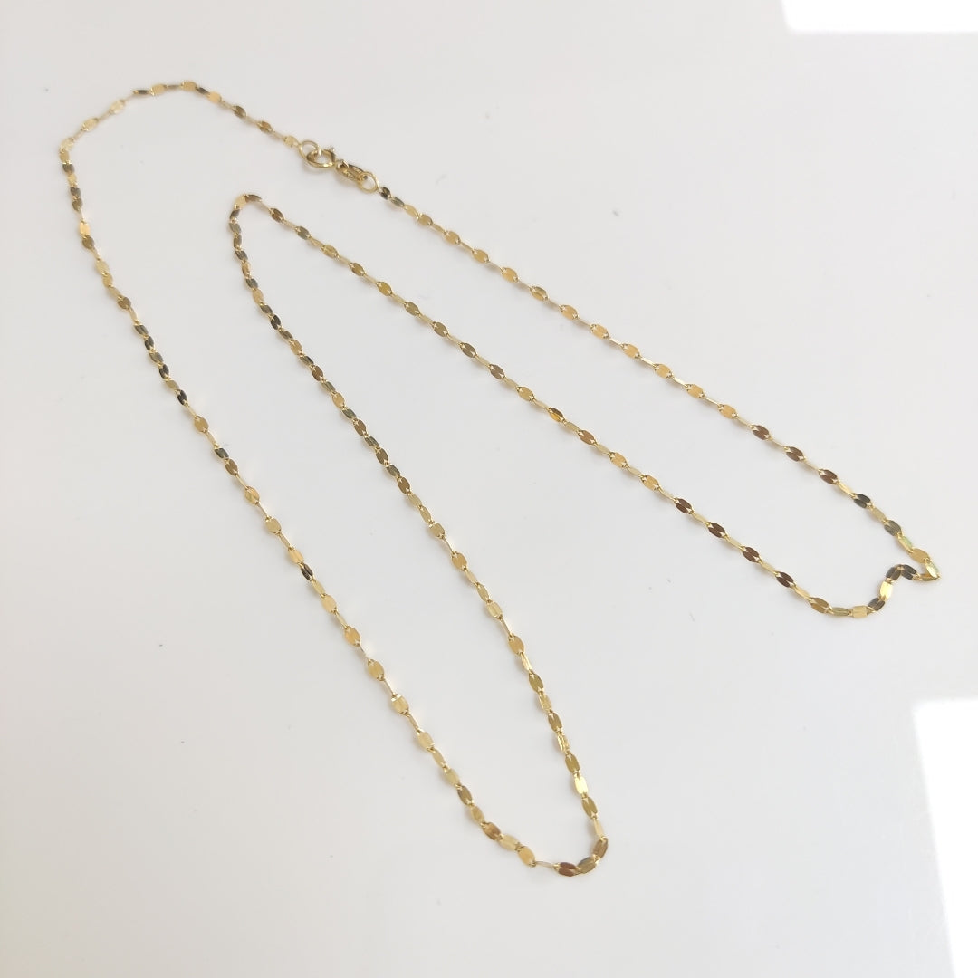 CADENA ORO 10 K 0.7 GRMS (SEMINUEVO)
