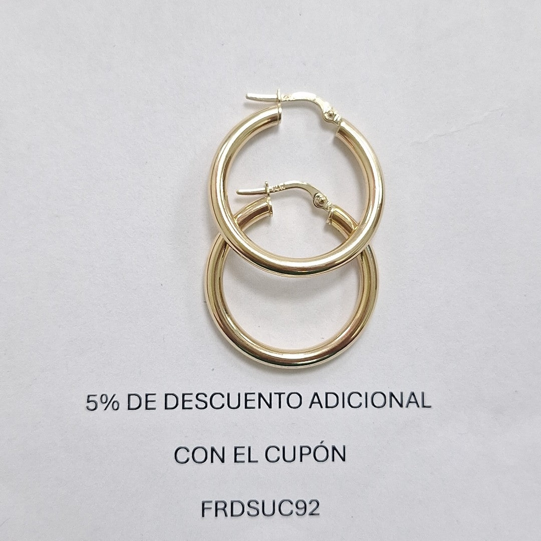 ARRACADAS ORO 14K 1.8 (NUEVO)