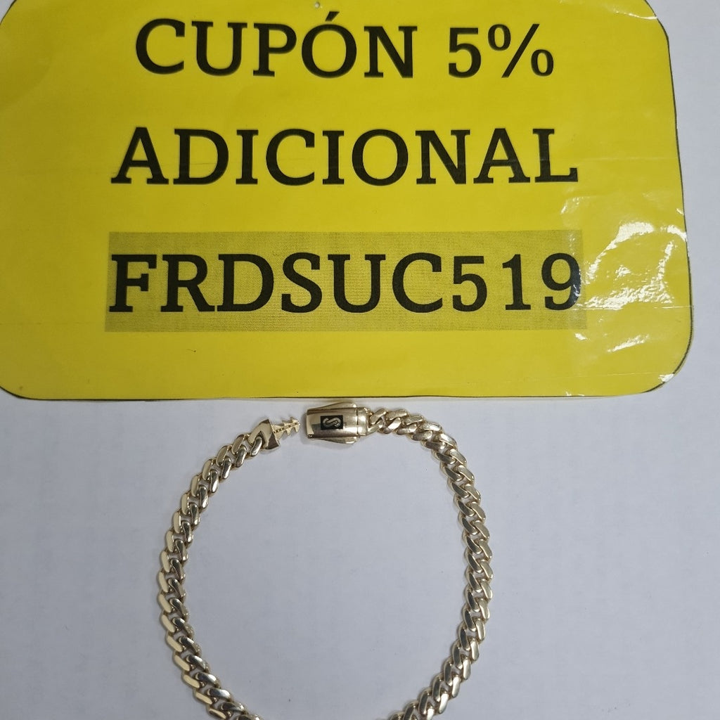 PULSERA MONACO ORO 14K 5.4 (NUEVO)