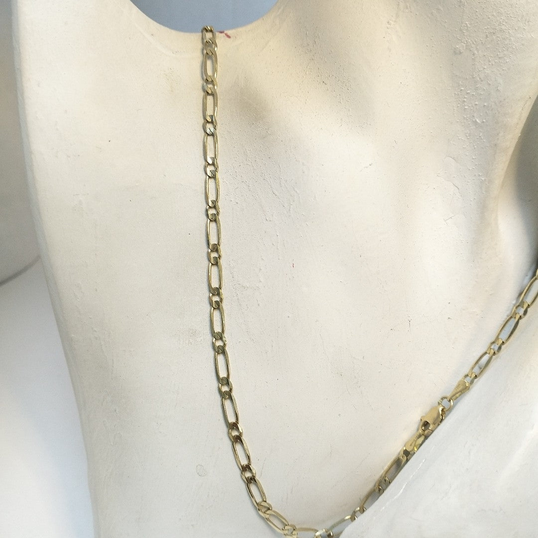 CADENAS 1X1 ORO 14K 55 CM 7.5 GR (NUEVO)