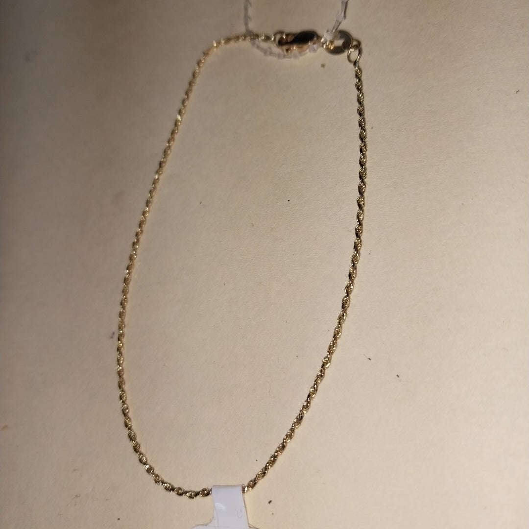 PULSERA TORZAL 14K 21 CM 1.5 GR (NUEVO)