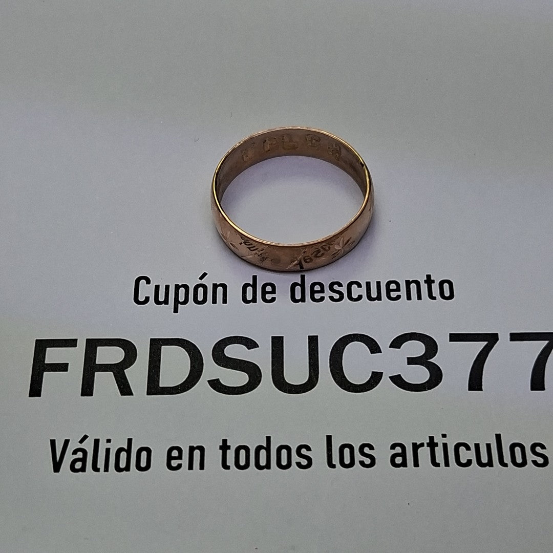 ARGOLLA ORO 8 K 2.1 GRMS (SEMINUEVO)