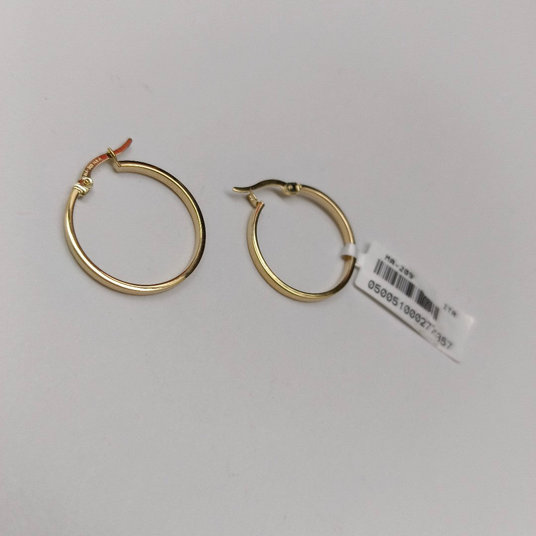 ARRACADAS ORO 14K 1.5 (NUEVO)