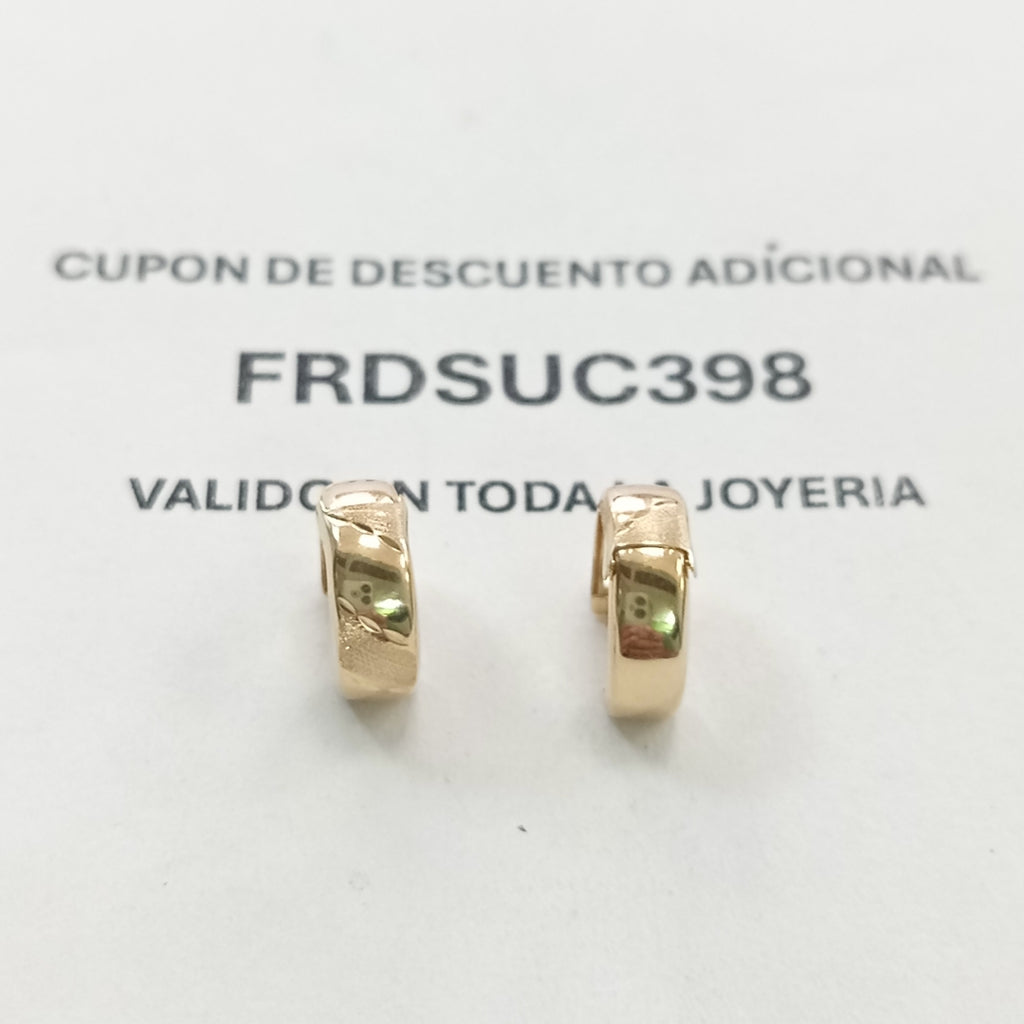 HUGGIES ORO 14K 1.3 (NUEVO)
