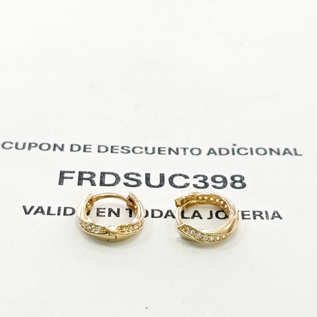HUGGIES ORO 14K 1.9 (NUEVO)
