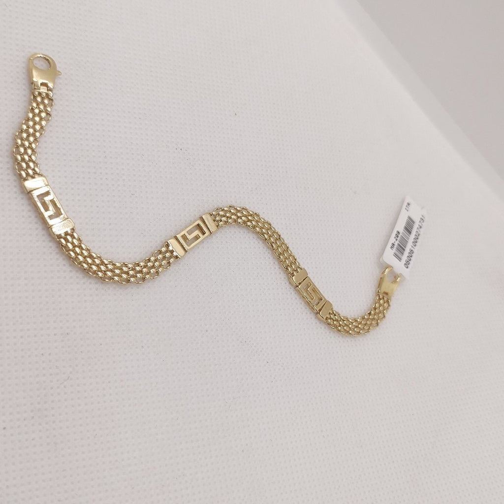 PULSERAS DAMA ORO 14K 7.7 (NUEVO)