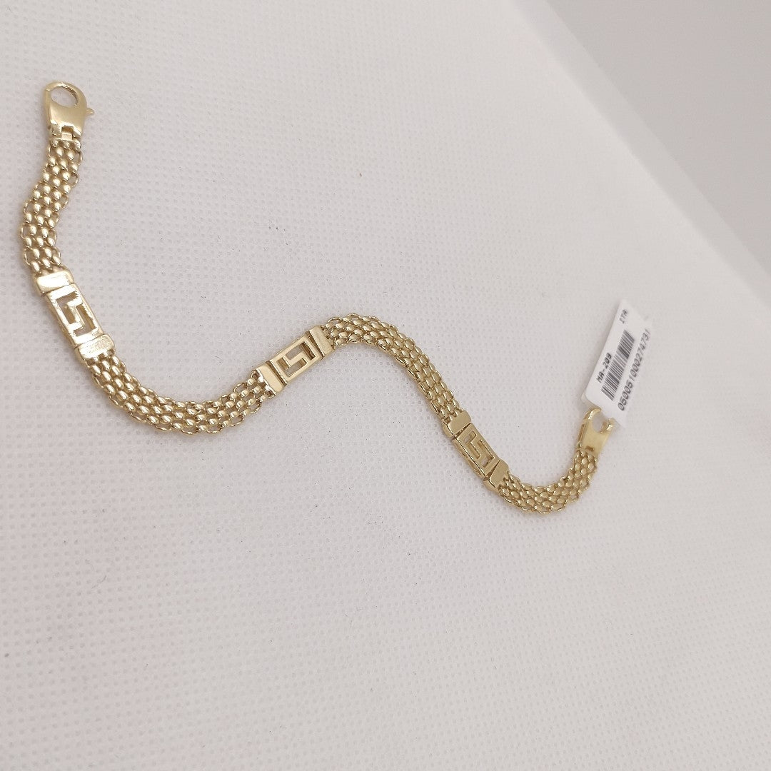 PULSERAS DAMA ORO 14K 7.7 (NUEVO)