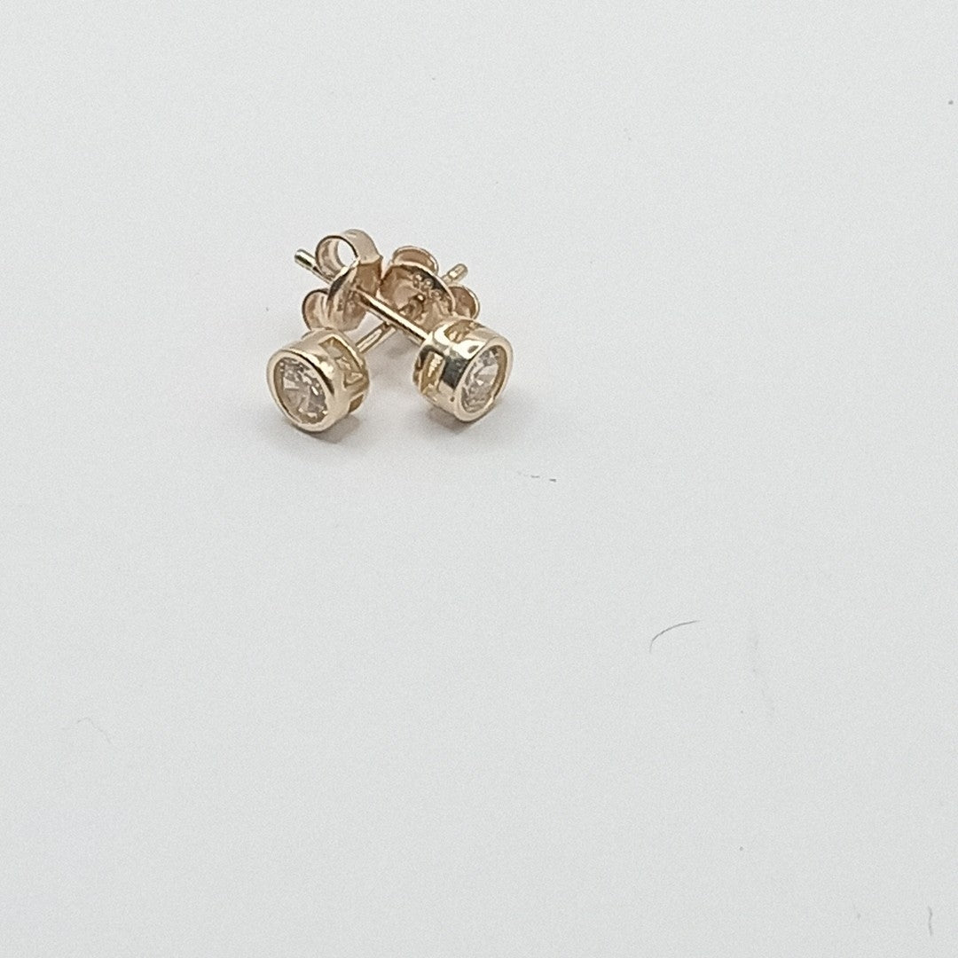 BROQUELES ORO 14K 1.2 (NUEVO)