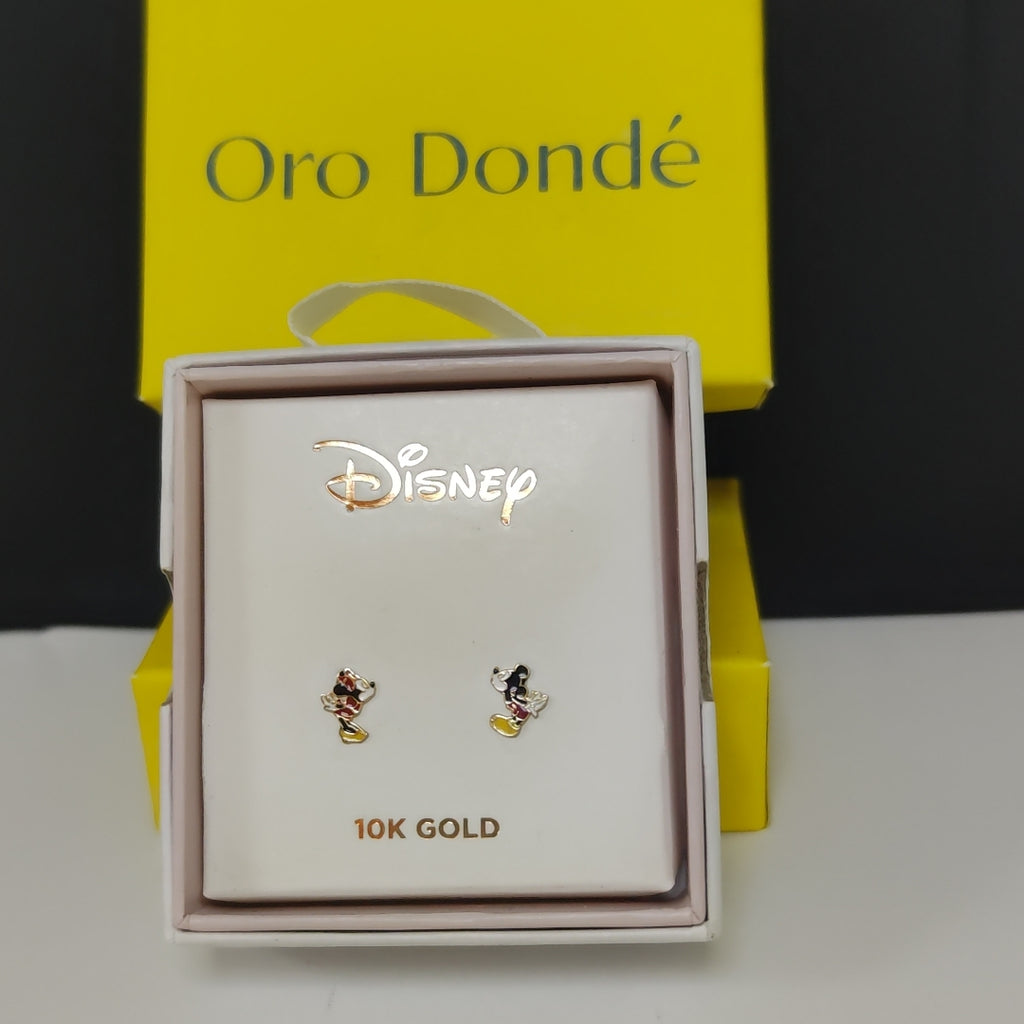 BROQUELES ORO 10K 1 (NUEVO)