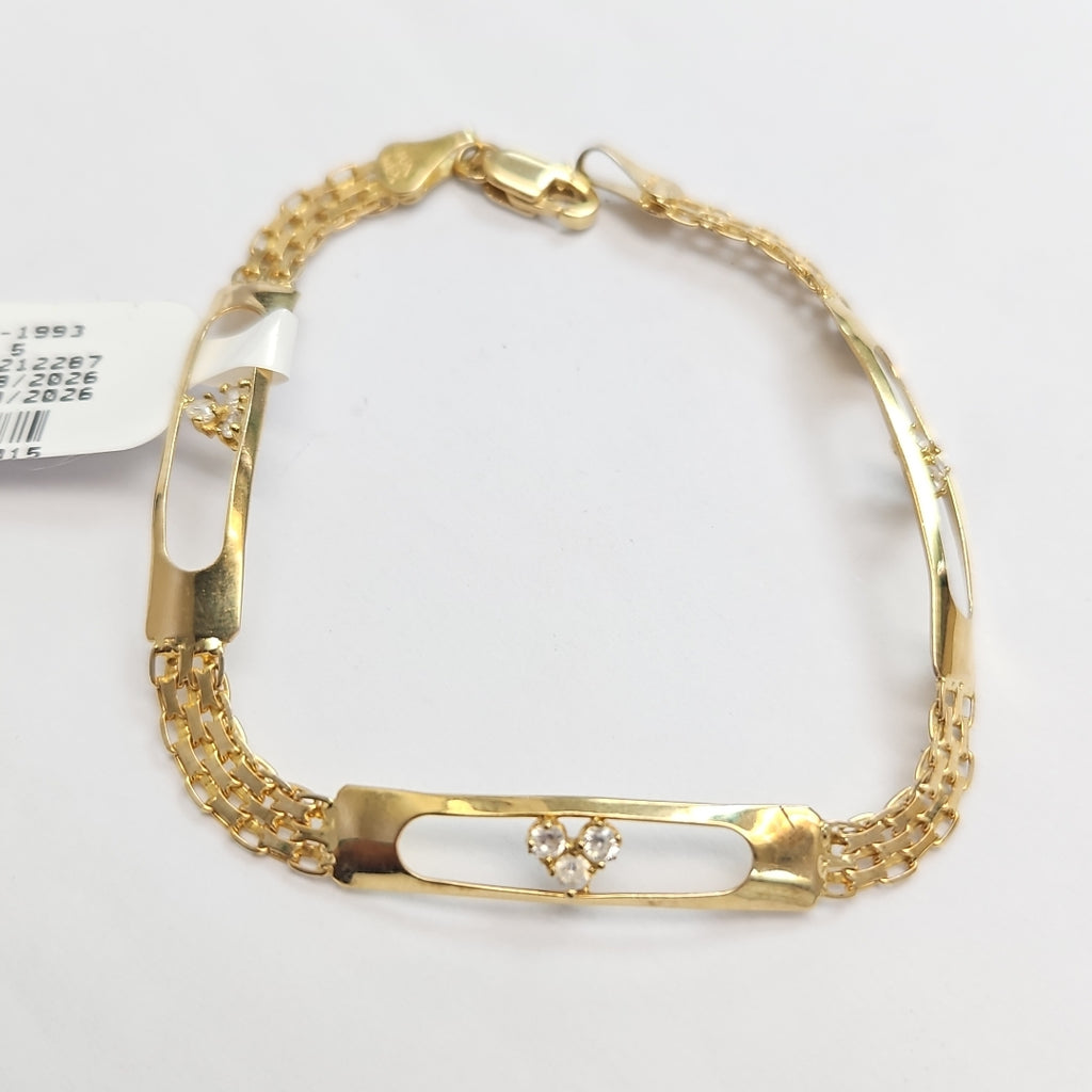PULSERA ORO 10 K 4.3 GRMS (SEMINUEVO)