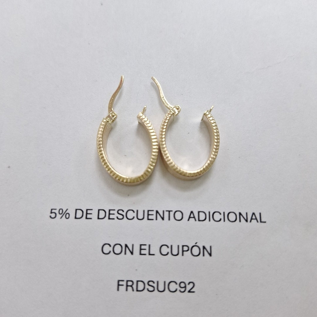ARRACADAS ORO 14K 2 (NUEVO)