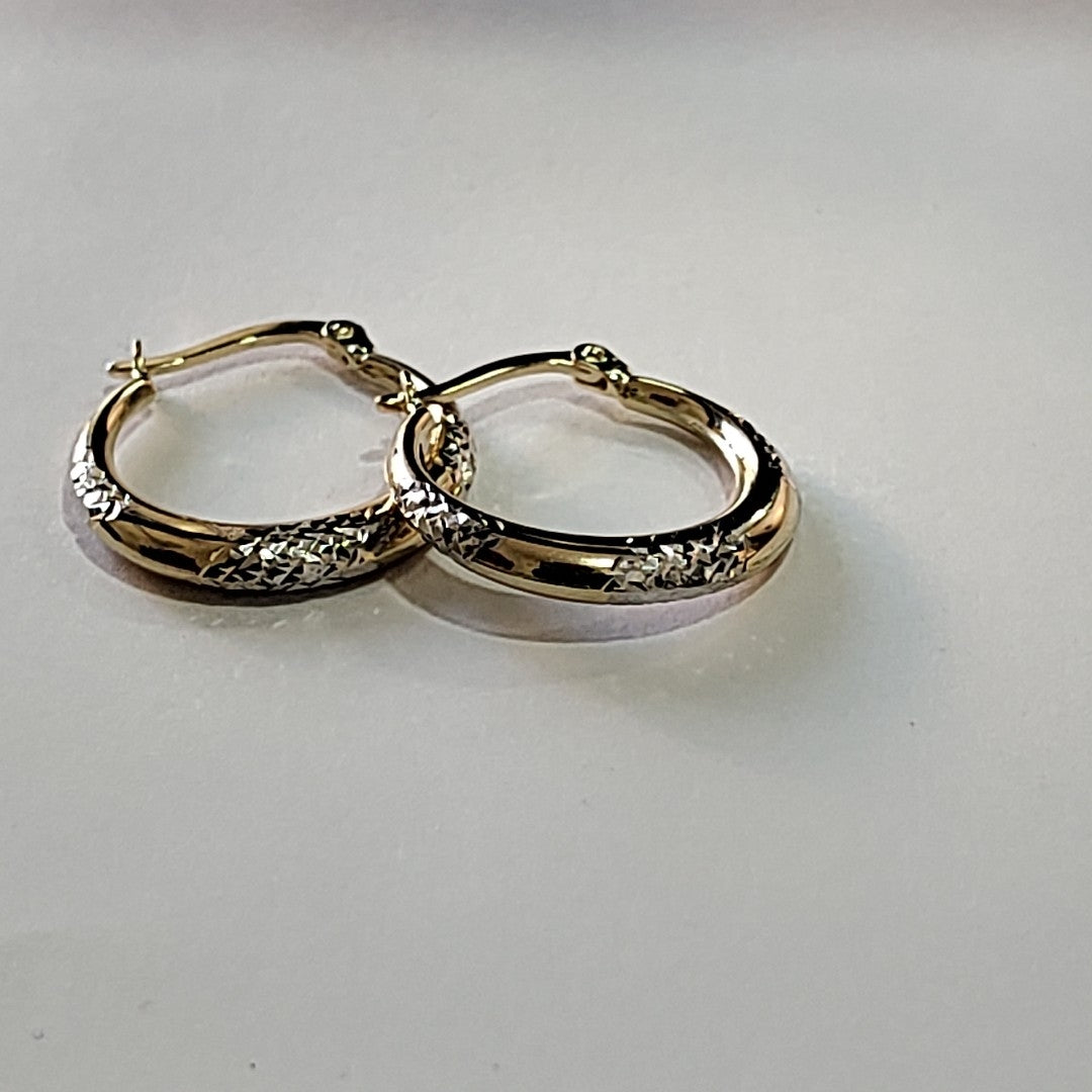 ARRACADAS ORO 14K 1.5 (NUEVO)