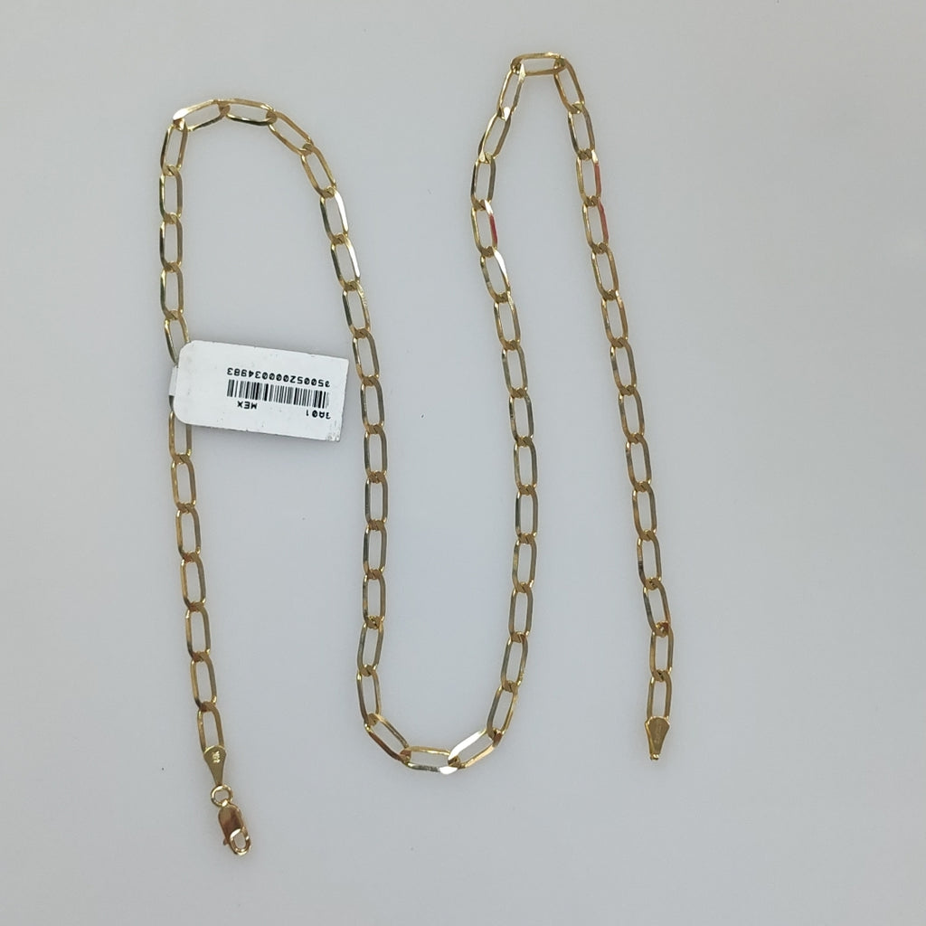 CADENA ESLABONES 14K 55 CM 10 GR (NUEVO)