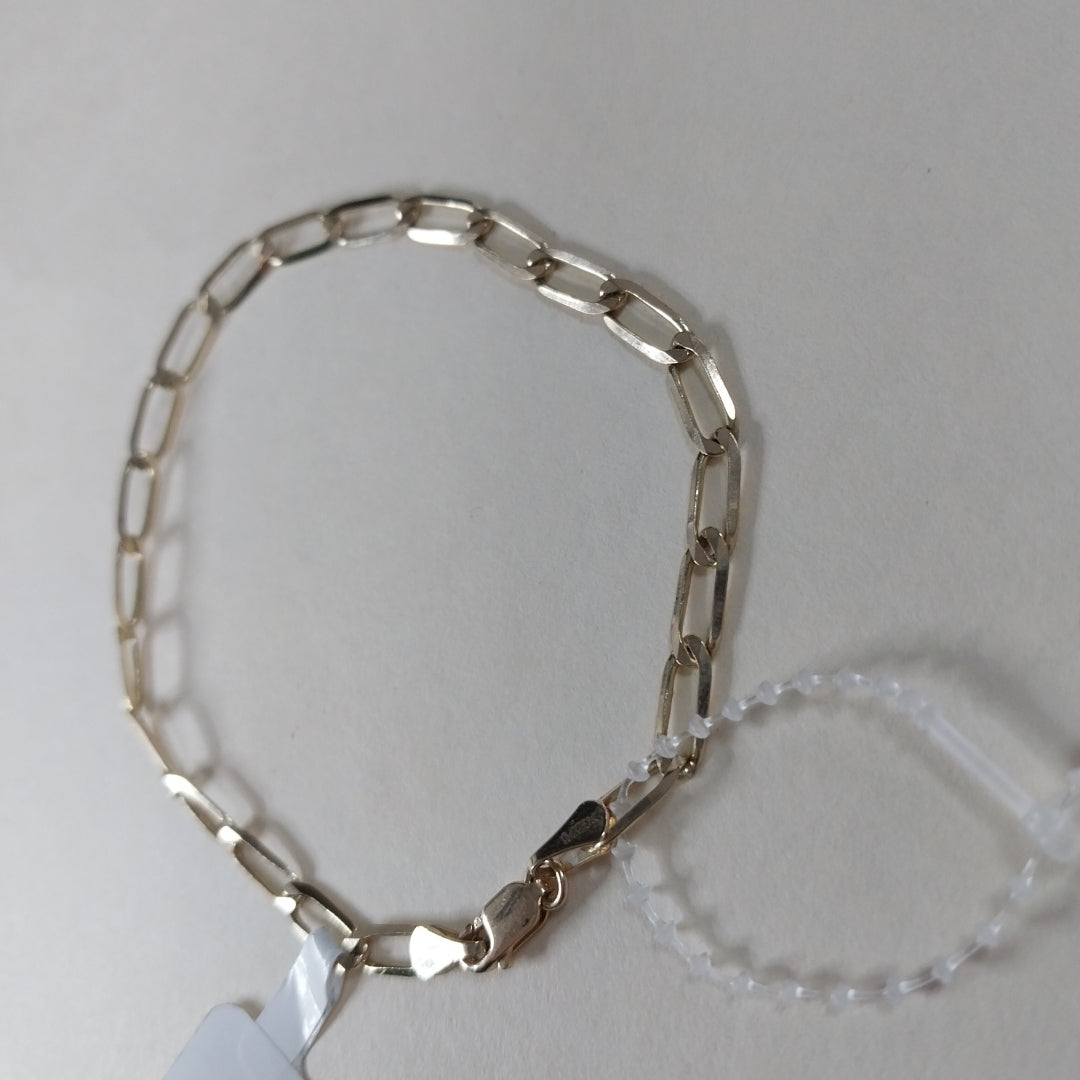 PULSERA ESLABON 14K 21 CM 4.3 GR (NUEVO)