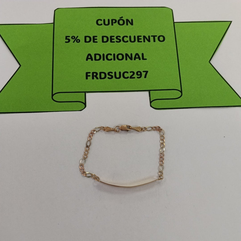 ESCLAVA ORO 10 K 2,20 GRMS (SEMINUEVO)