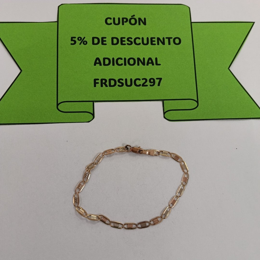 PULSERA ORO 10 K 2,60 GRMS (SEMINUEVO)