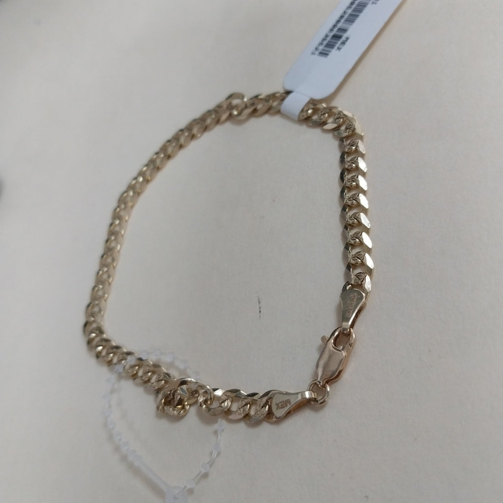 PULSERA BARBADA 14K 21 CM 7.5 GR (NUEVO)