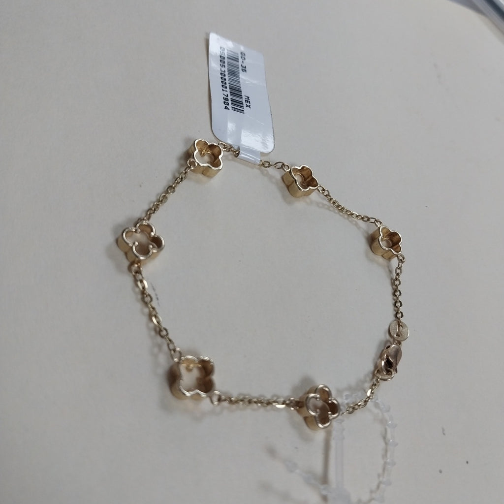 PULSERA ESPECIAL 14K 18 CM 4.2 GR (NUEVO)