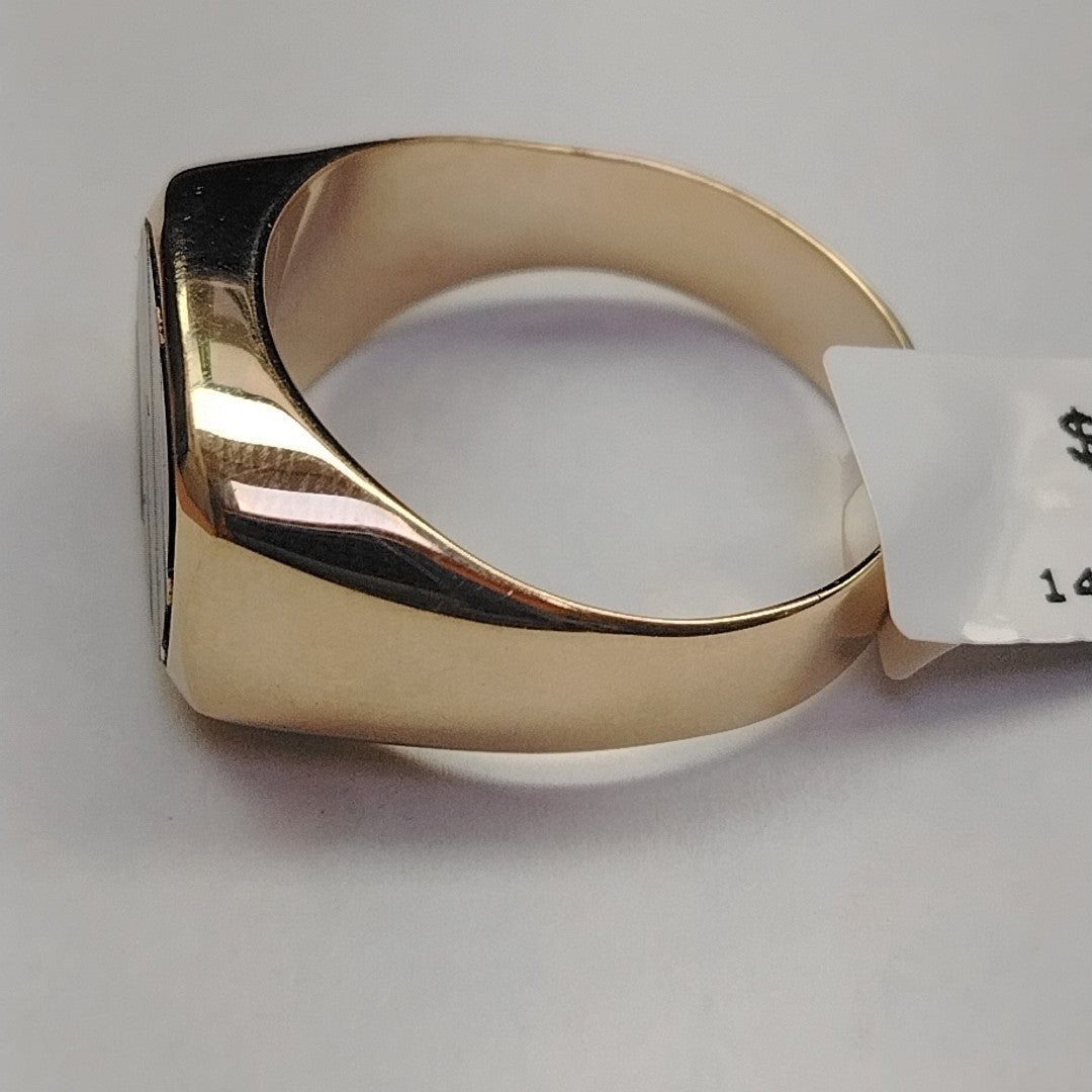 ANILLOS CABALLERO ORO 14K 7.9 (NUEVO)