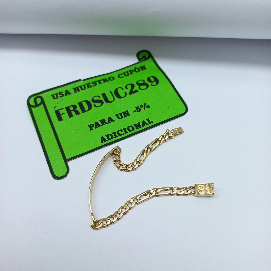 ESCLAVA ORO 14 K 8.3 GRMS (SEMINUEVO)