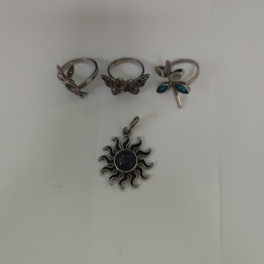 ANILLITO, DIJE PLATA 13.9 GRMS (SEMINUEVO)