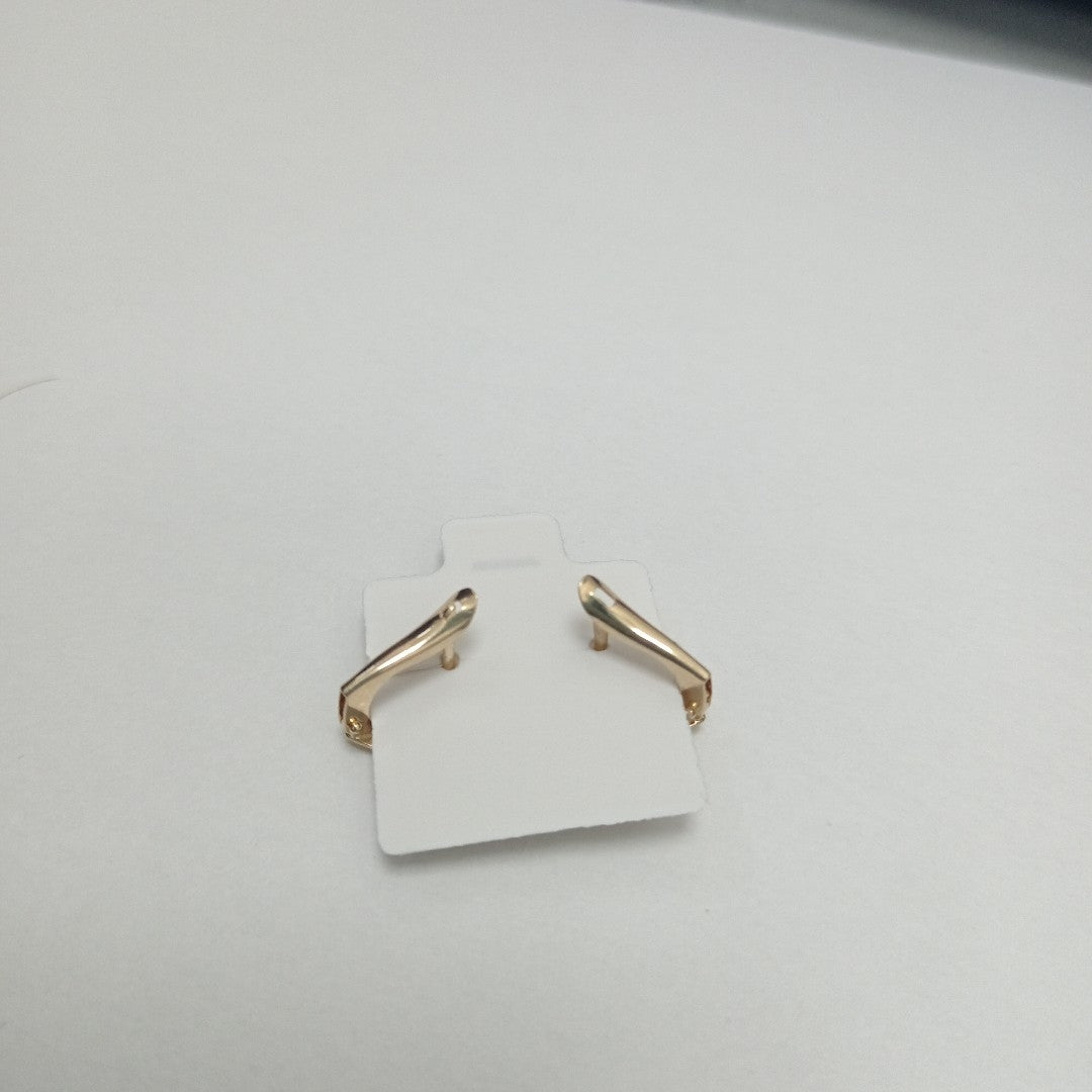 BROQUELES ORO 14K 2 (NUEVO)