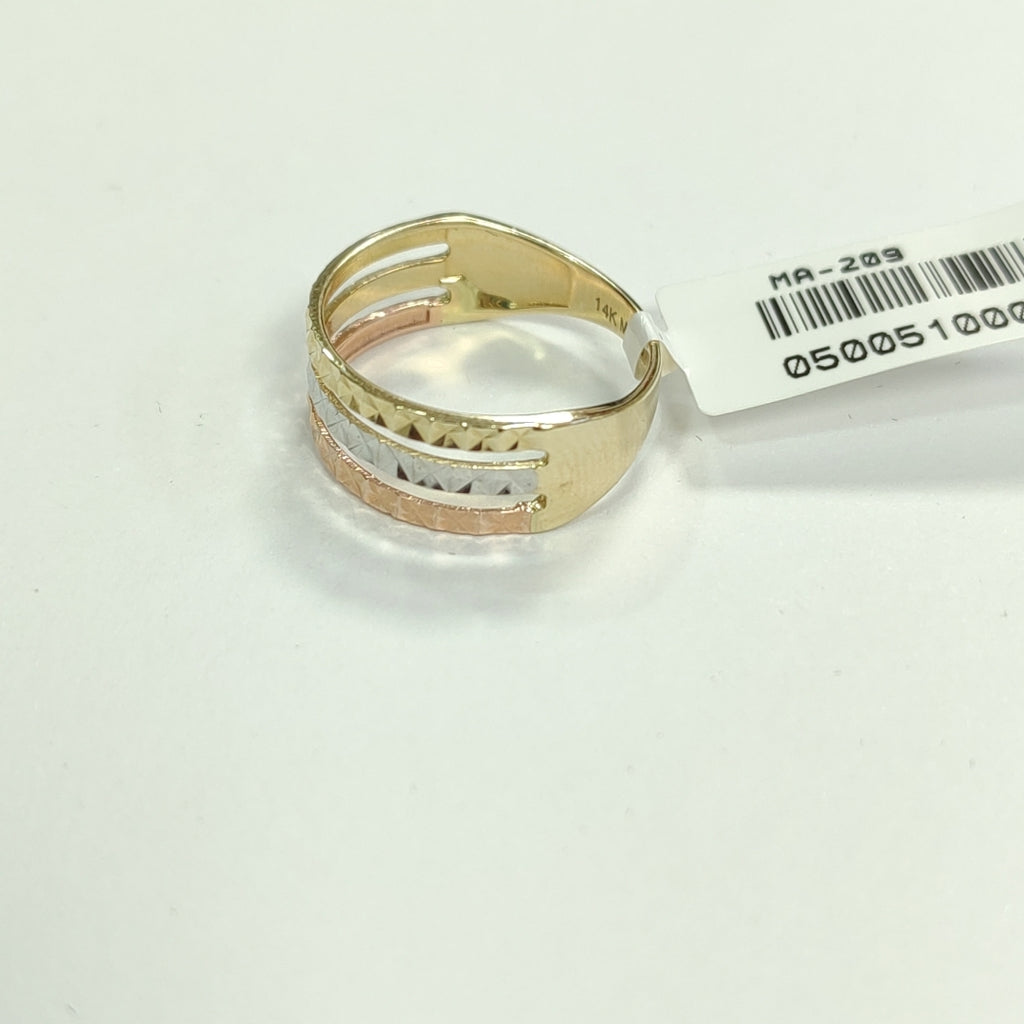 ANILLOS DAMA ORO 14K 2 (NUEVO)