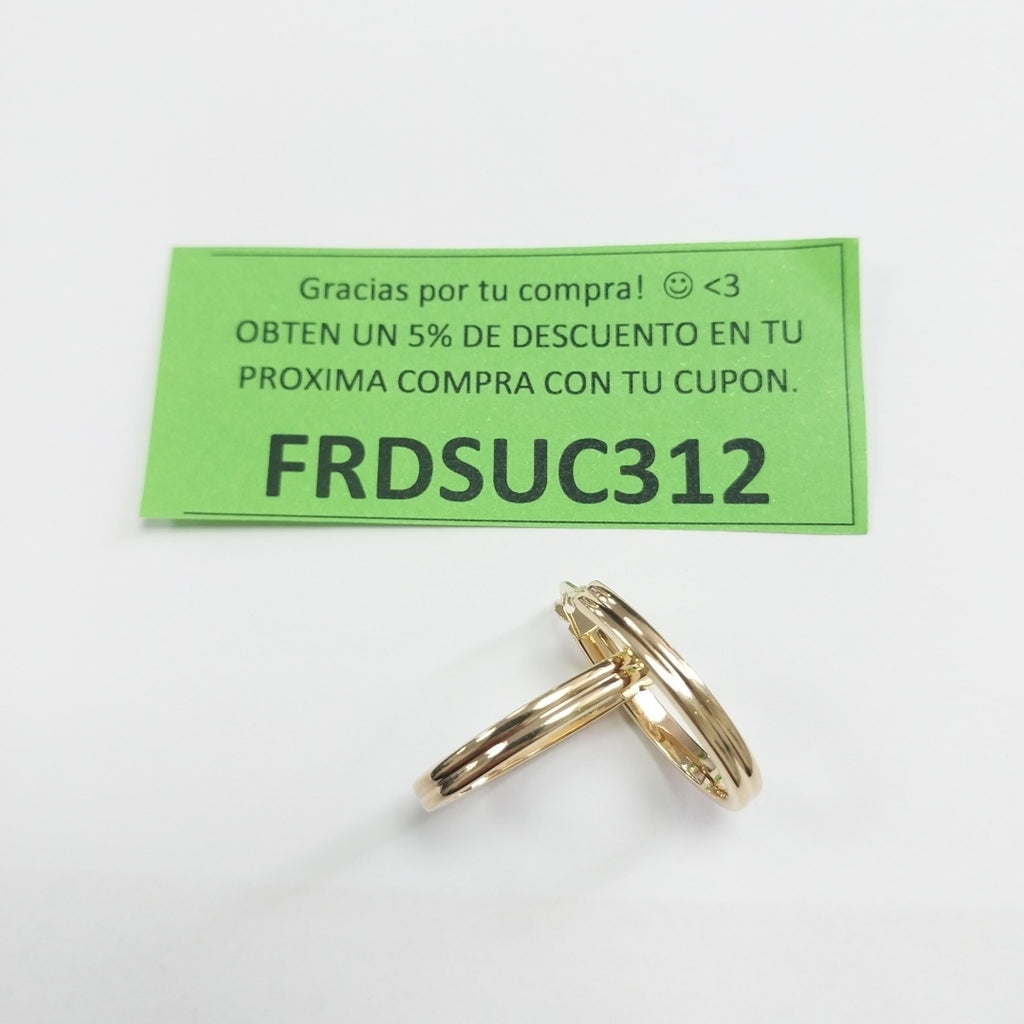 ARRACADAS ORO 14K 1.7 (NUEVO)