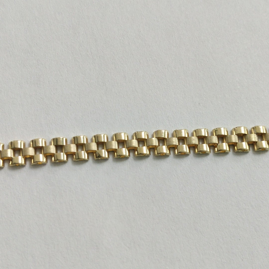 PULSERAS CABALLERO ORO 14K 6.5 (NUEVO)