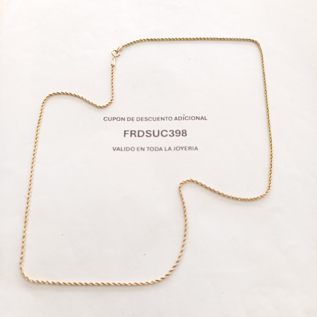 CADENA ORO 10 K 1.5 GRMS (SEMINUEVO)