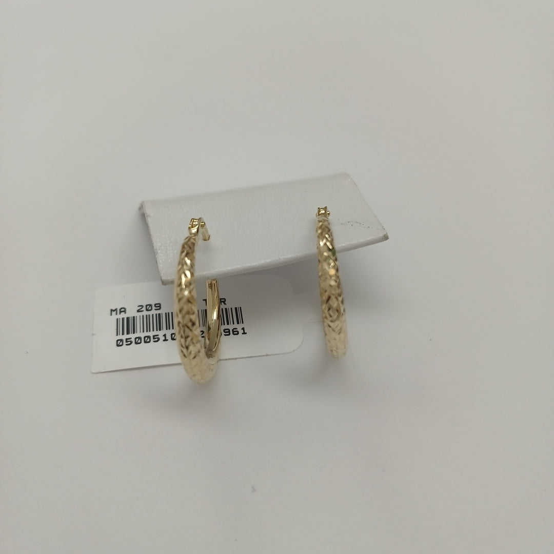ARRACADAS ORO 14K 1.4 (NUEVO)