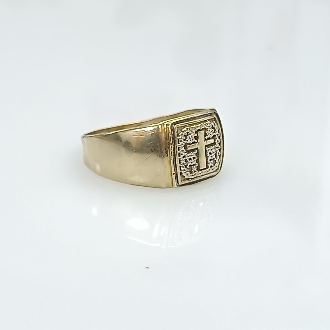ANILLO ORO 10 K 4.8 GRMS (SEMINUEVO)