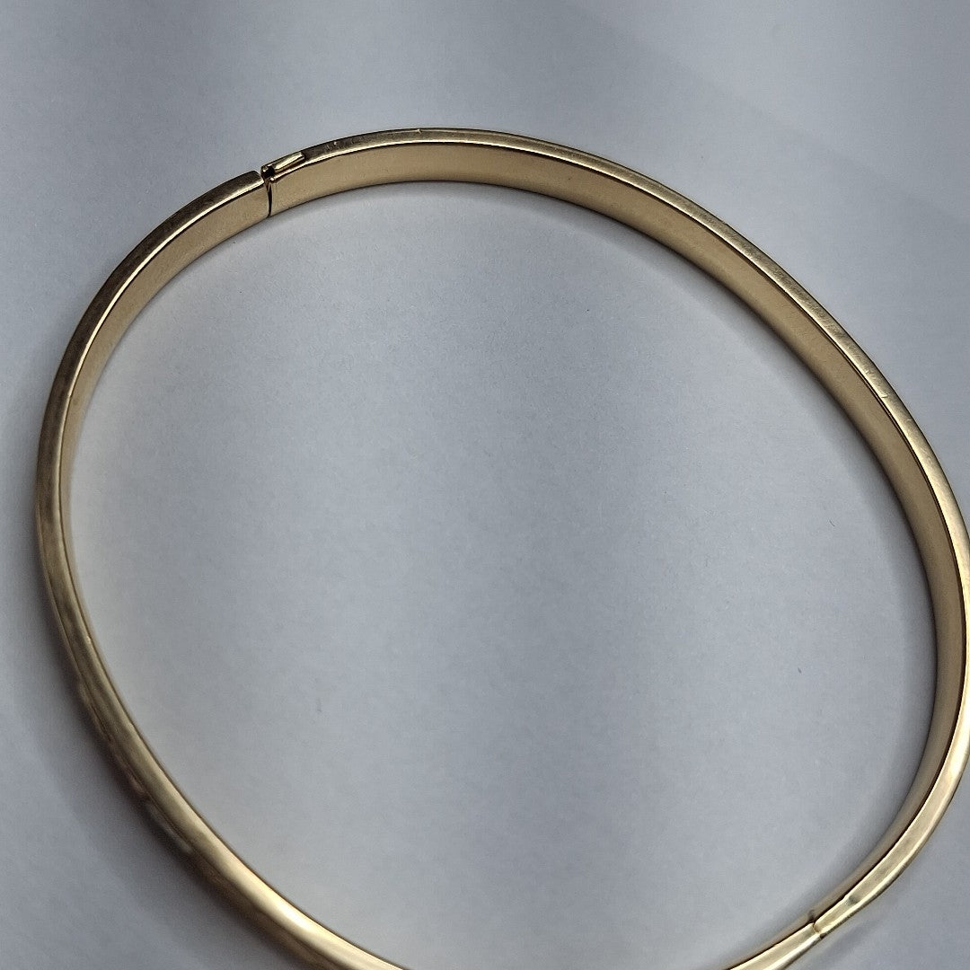 PULSERA RIGIDA ORO 14 K 7 GRMS (SEMINUEVO)