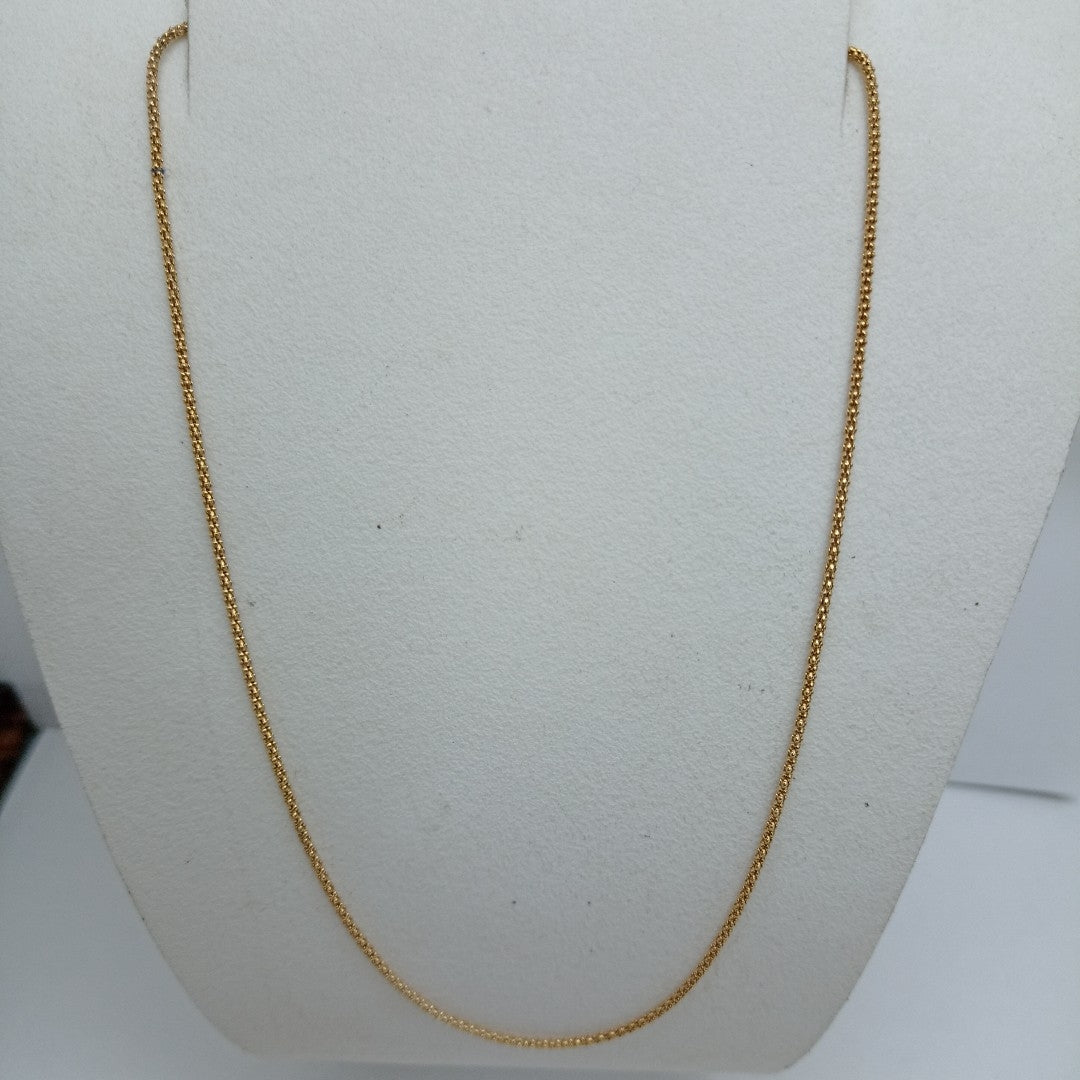 CADENA ORO 14 K 3,20 GRMS (SEMINUEVO)