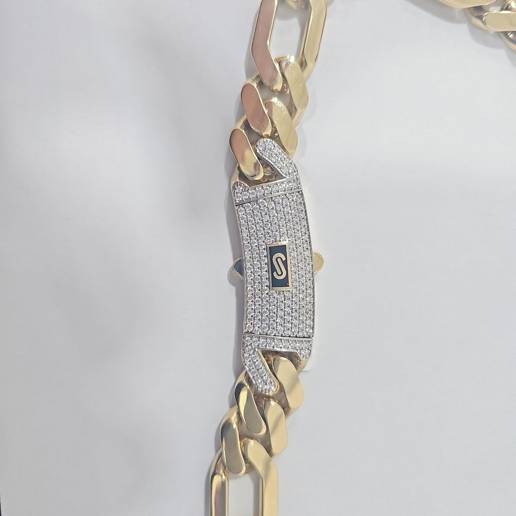 CADENA MONACO ORO 14K 48.1 (NUEVO)