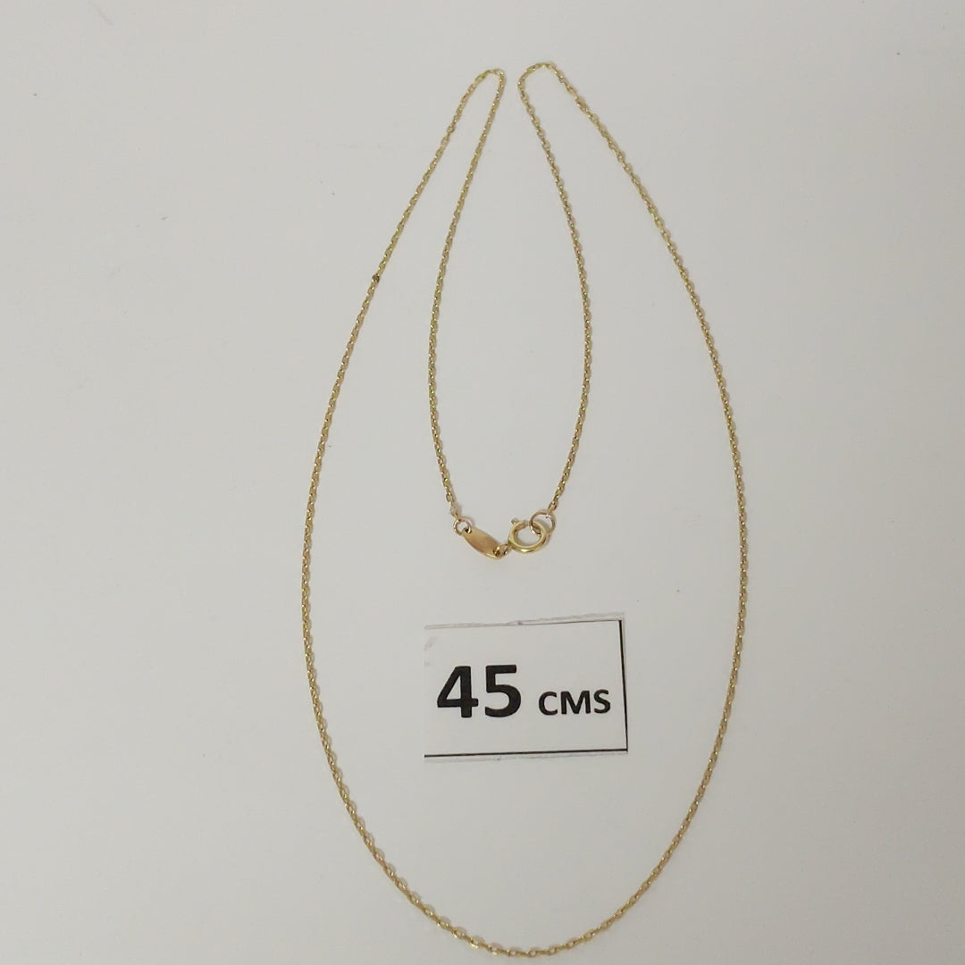 CADENA ORO 10 K 1.2 GRMS (SEMINUEVO)
