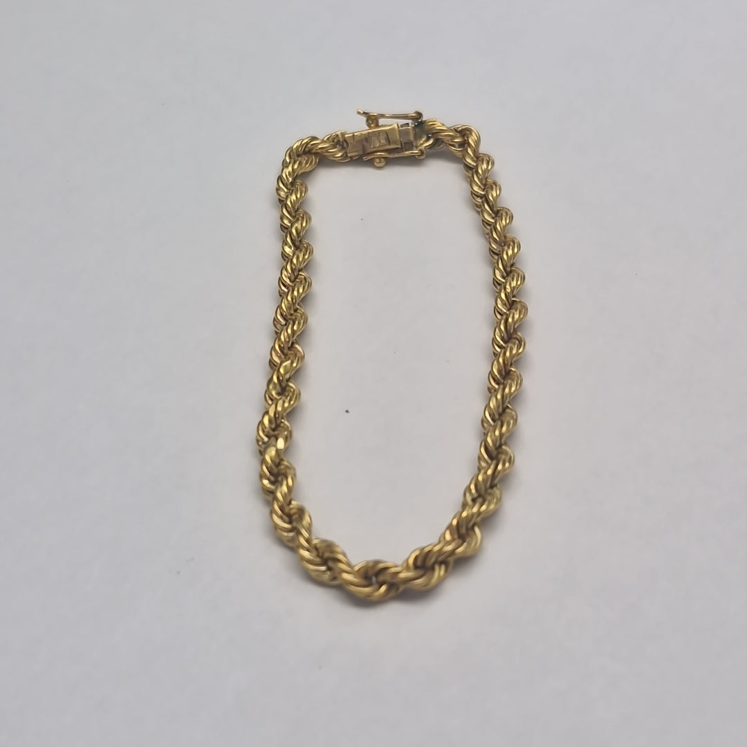 PULSERA ORO 18 K 7.5 GRMS (SEMINUEVO)