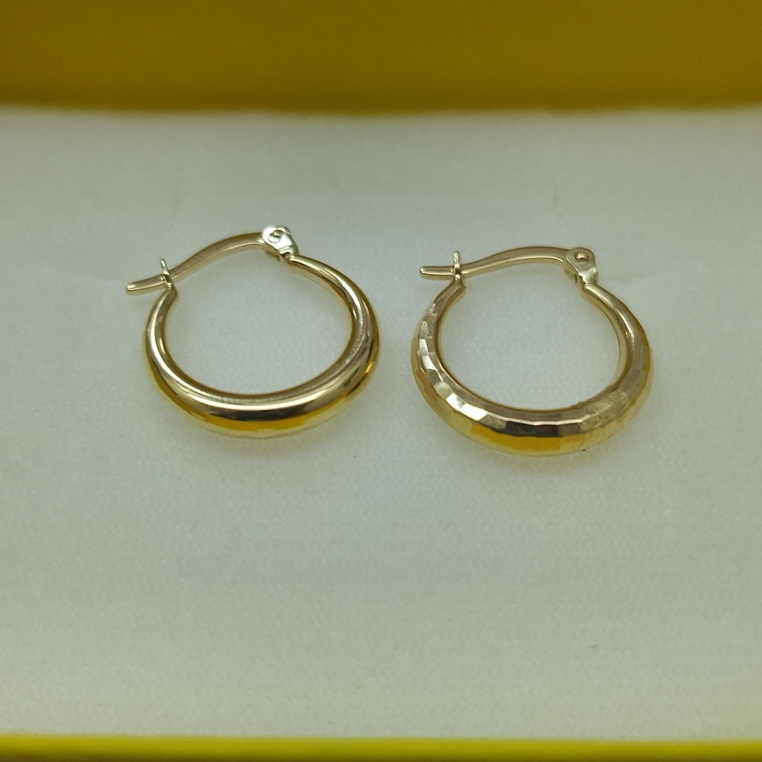 ARRACADAS ORO 14K 1.4 (NUEVO)