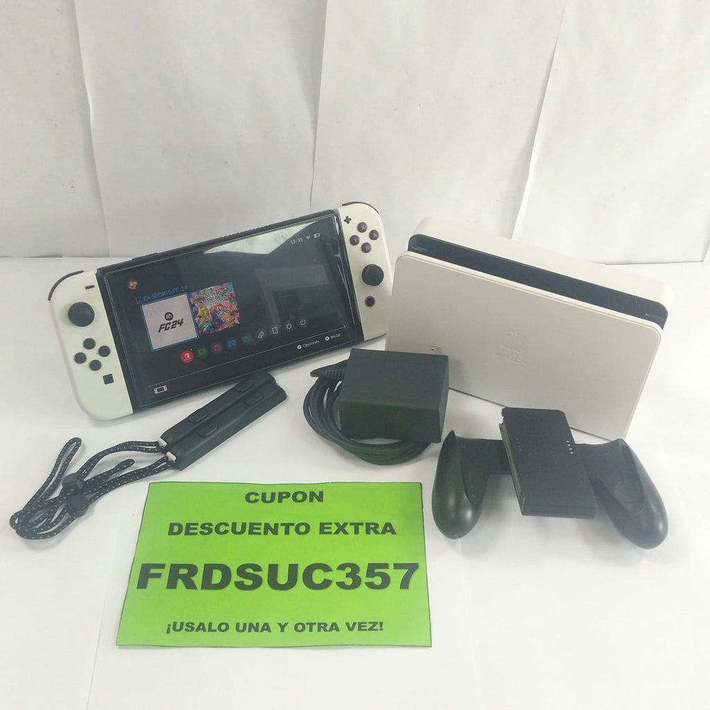 CONSOLA DE VIDEOJUEGO NINTENDO SWITCH OLED 64 GB (SEMINUEVO)